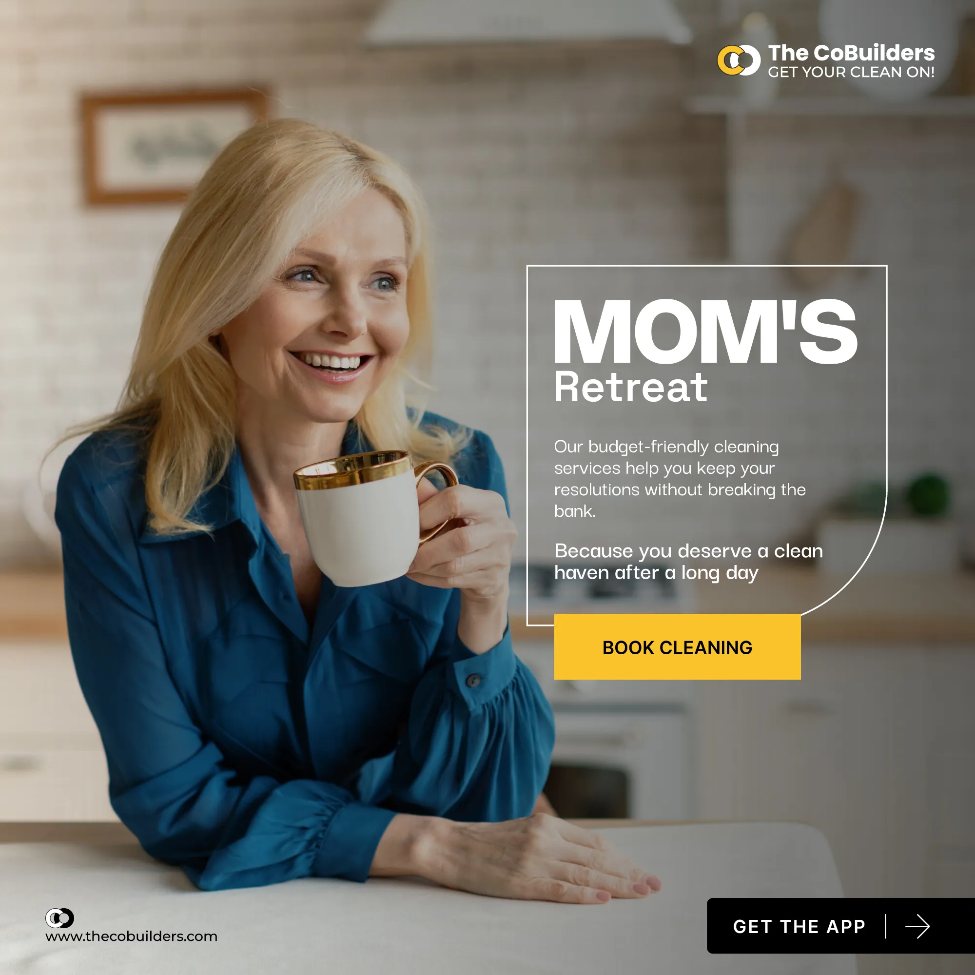 A woman sipping tea from a cup