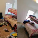 Deep cleaning service for a residential home in Houston, Texas