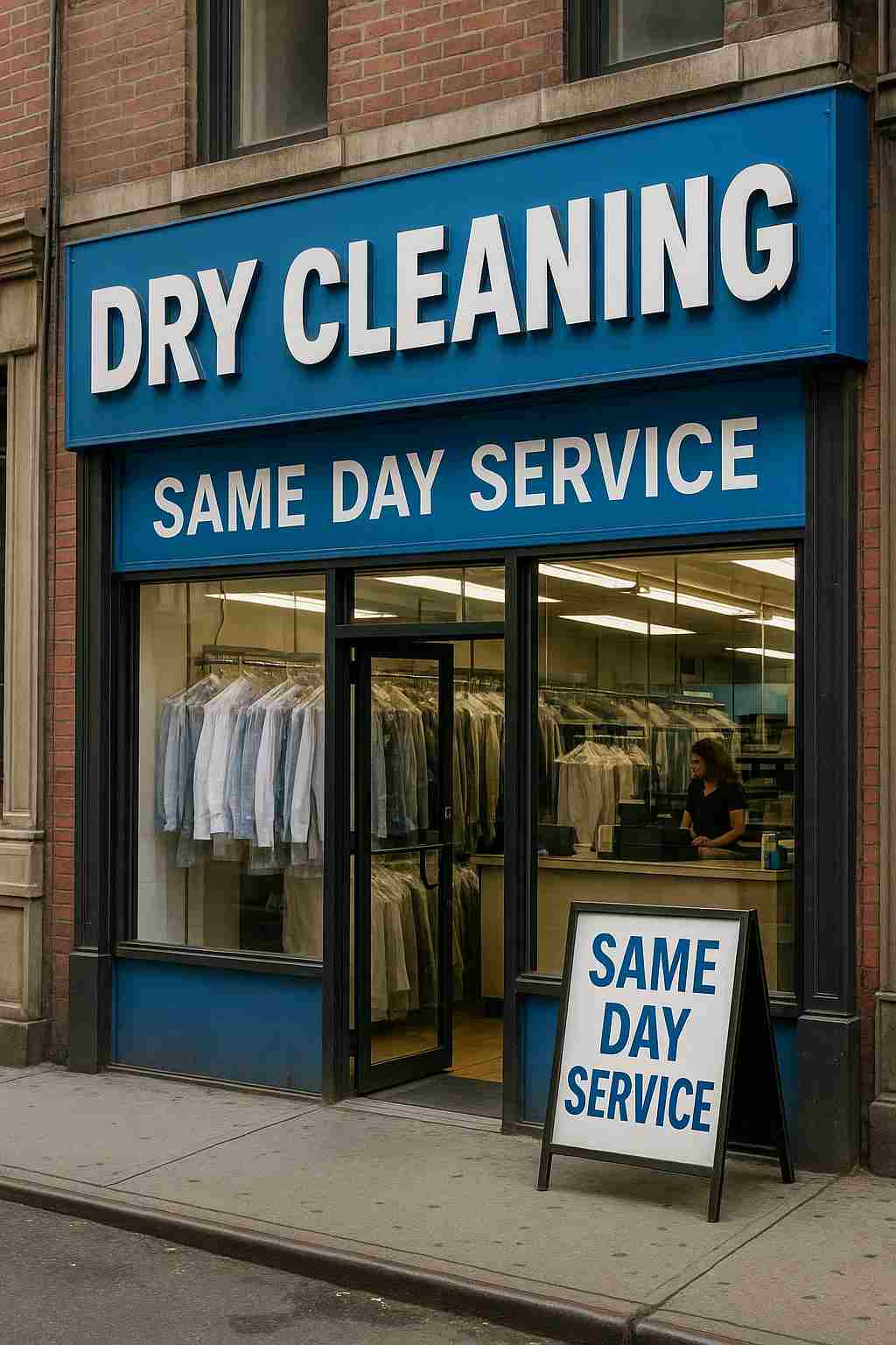 Dry cleaning shop in Manhattan with same-day service