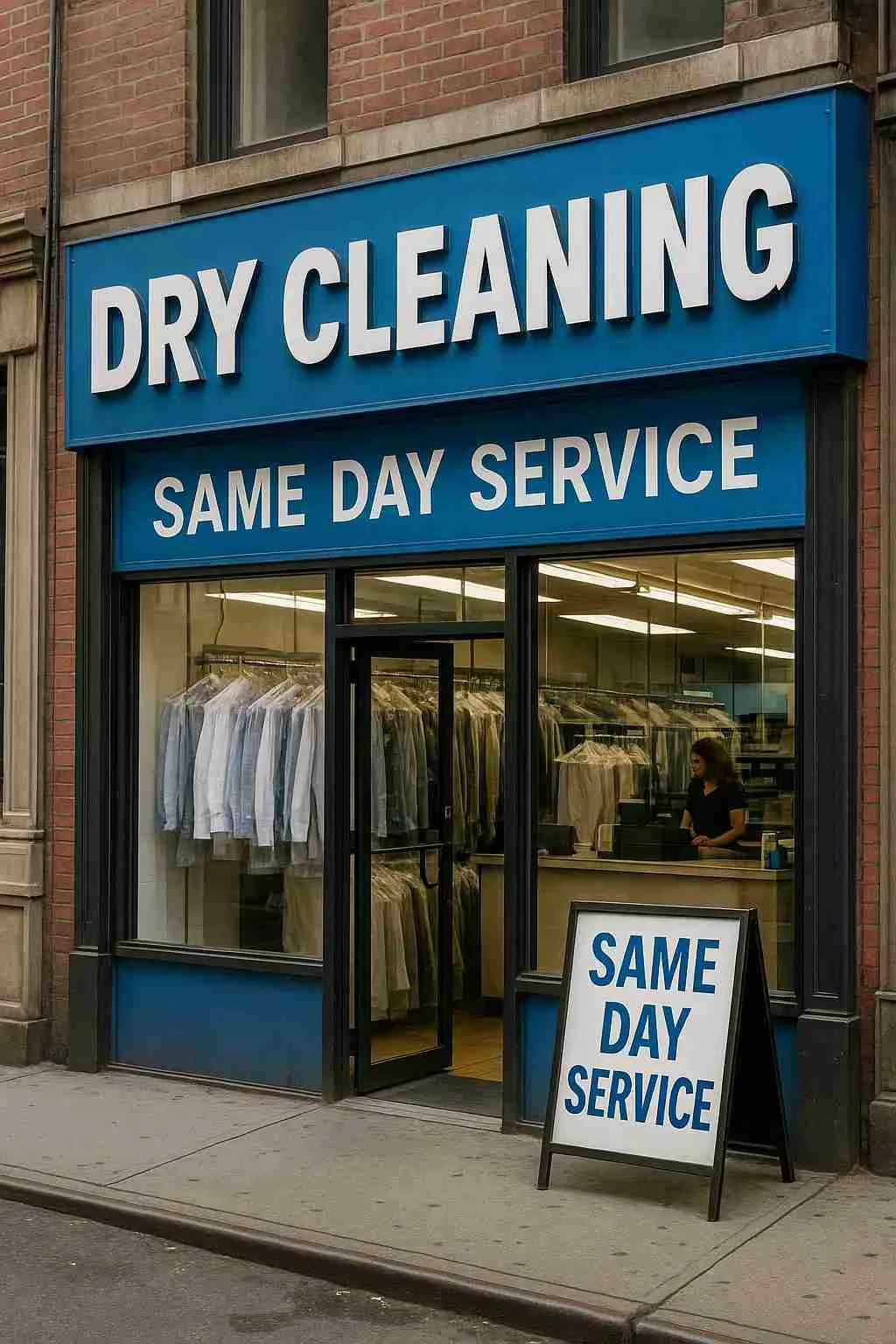 Dry cleaning shop in Manhattan with same-day service