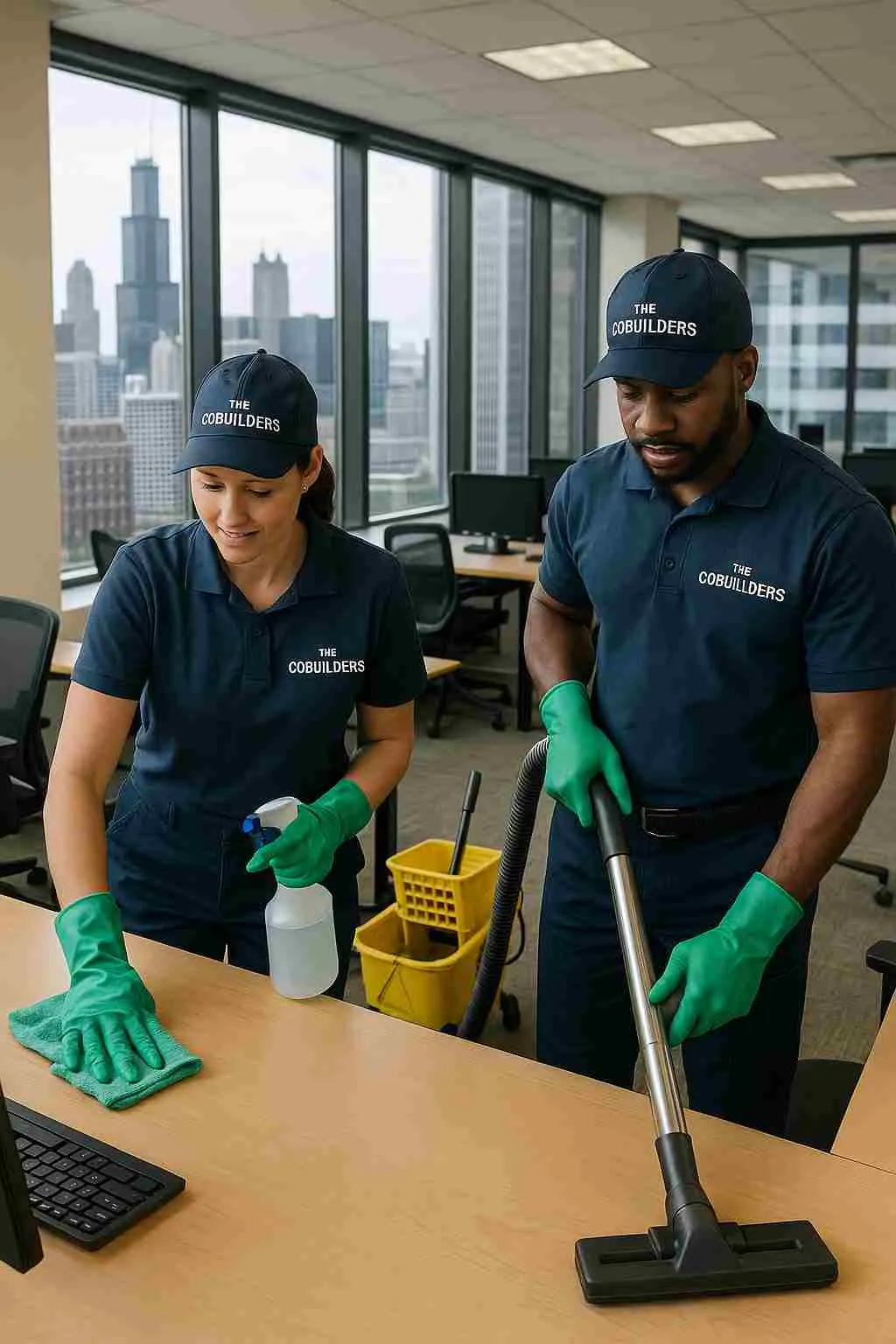 Professional business cleaning services in Chicago, IL. Keep your workplace spotless, healthy, and client-ready with expert local cleaners.