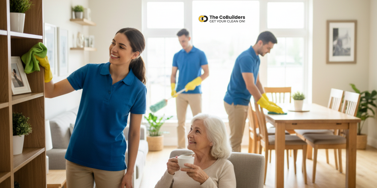 House Cleaning Services for Seniors by The CoBuilders