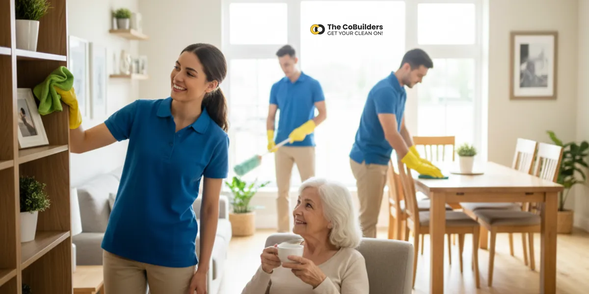 House Cleaning Services for Seniors by The CoBuilders