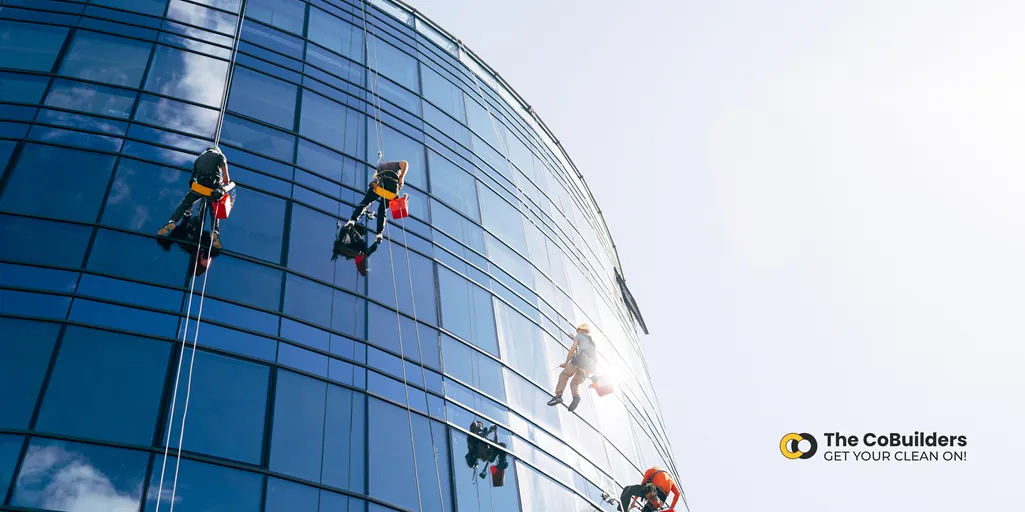 Corporate Window Cleaning from The CoBuilders Best Window Cleaner