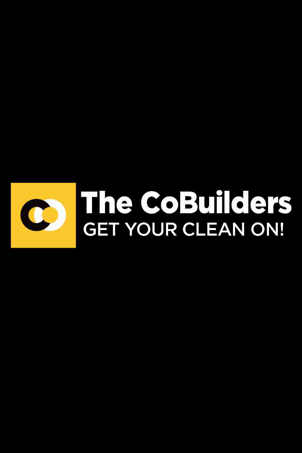 Residential clean and service by The CoBuilders in a Denver, Colorado home — cleaner wiping kitchen surfaces and mopping hardwood floors