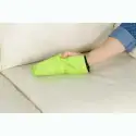 Cleaner using eco-friendly products in a Texas home