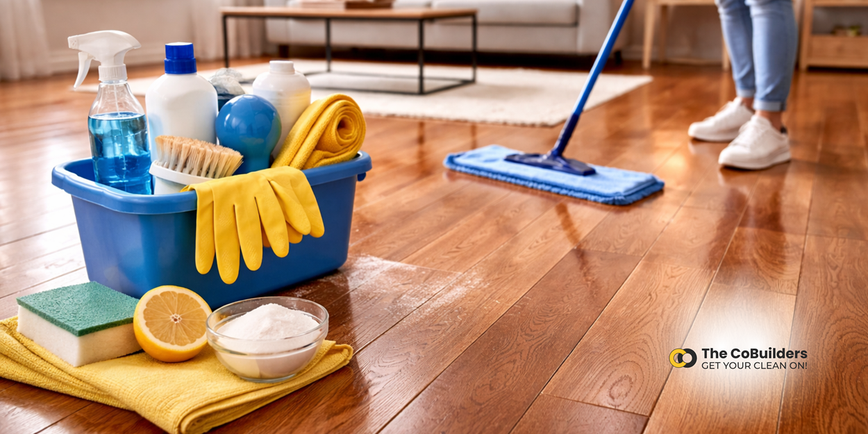 Best Way to Clean Wooden Floorboards​